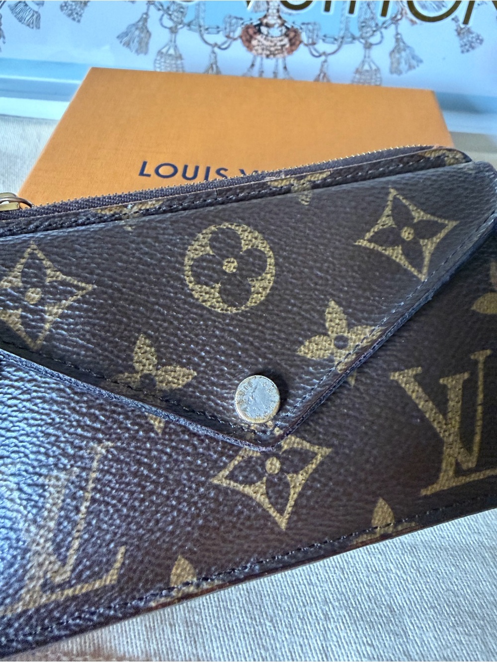 Louis Vuitton Monogram Canvas Recto Verso Card Holder Wallet - Picture 16 of 16